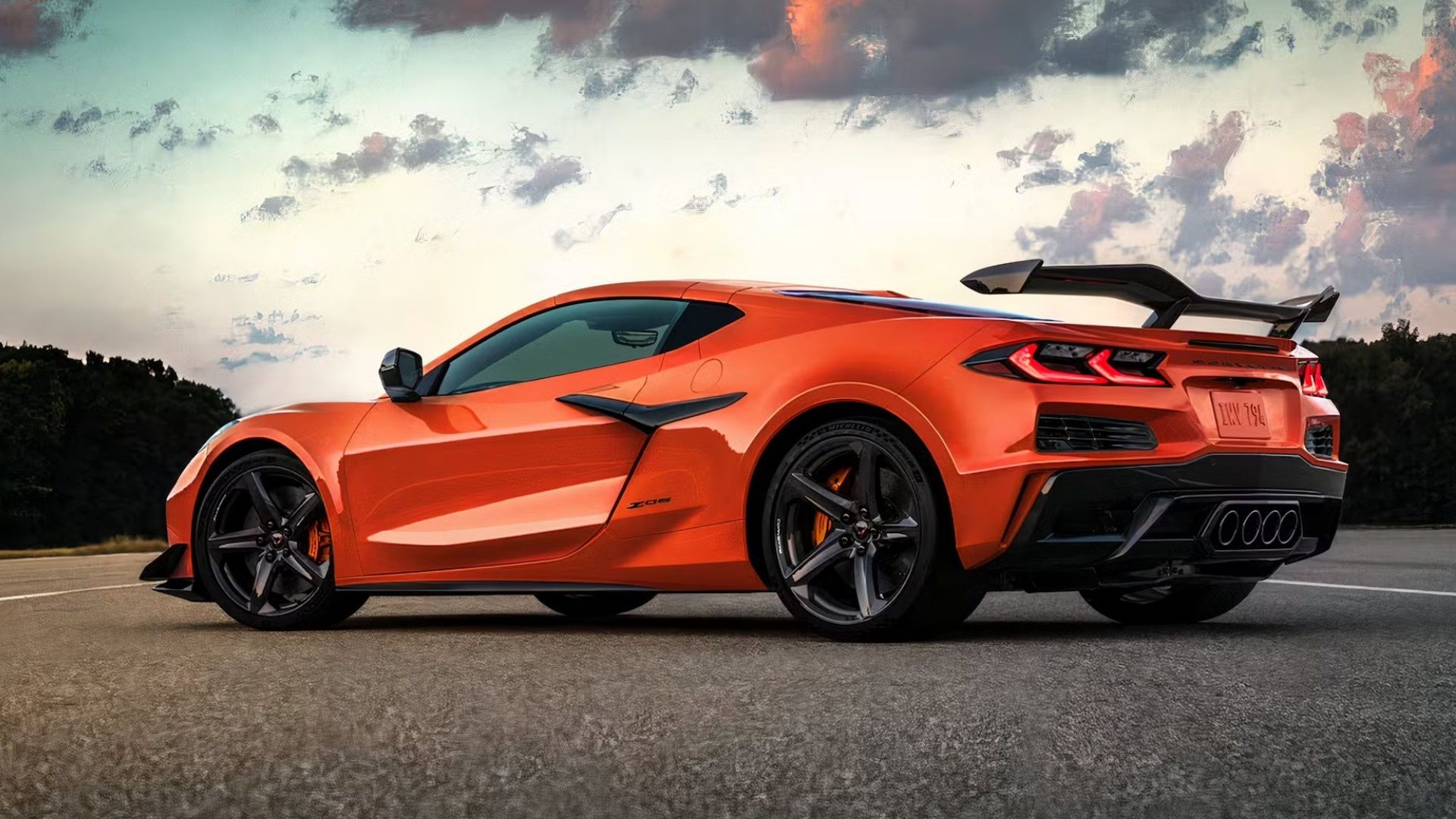 2025 Chevrolet Corvette C8 Z06 In Sebring Orange Tintcoat