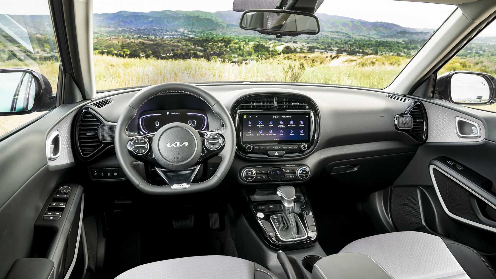 2025 Kia Soul interior shot showing dash