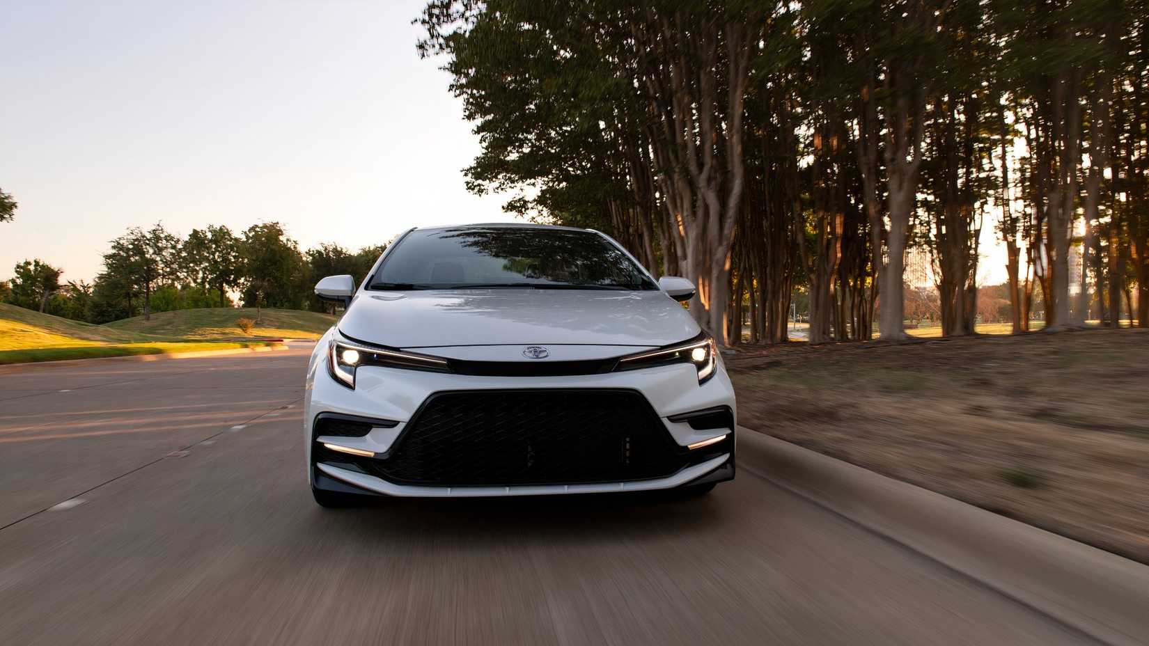 2025 Toyota Corolla driving 2