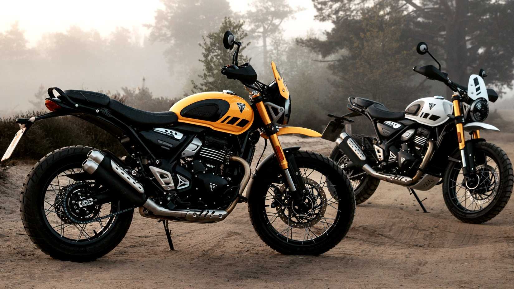 2025 Triumph Scrambler 400 XC Colors