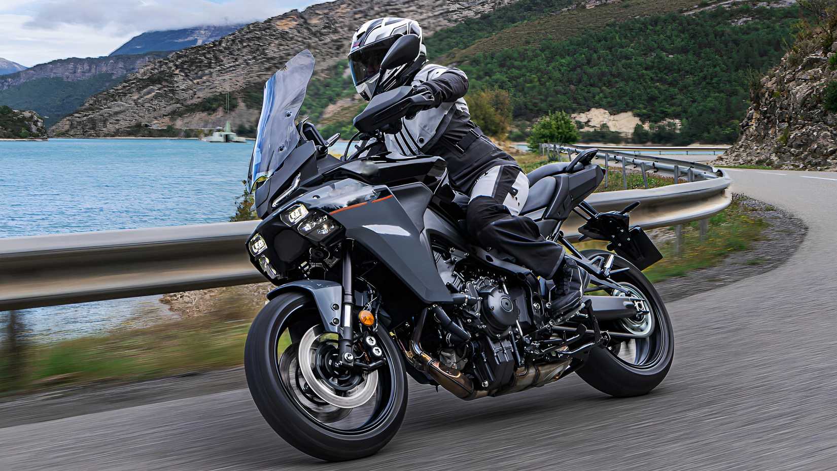 2025 Yamaha Tracer 9 curvas hd papel de parede