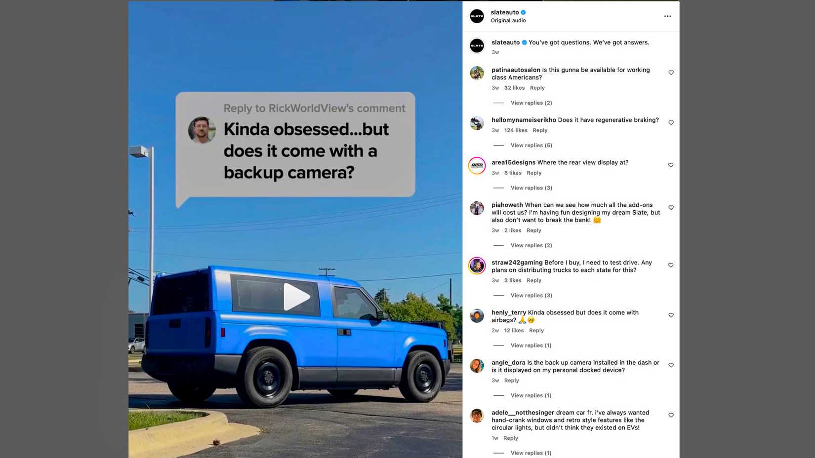 Is Slate Auto the Funniest Carmaker?
