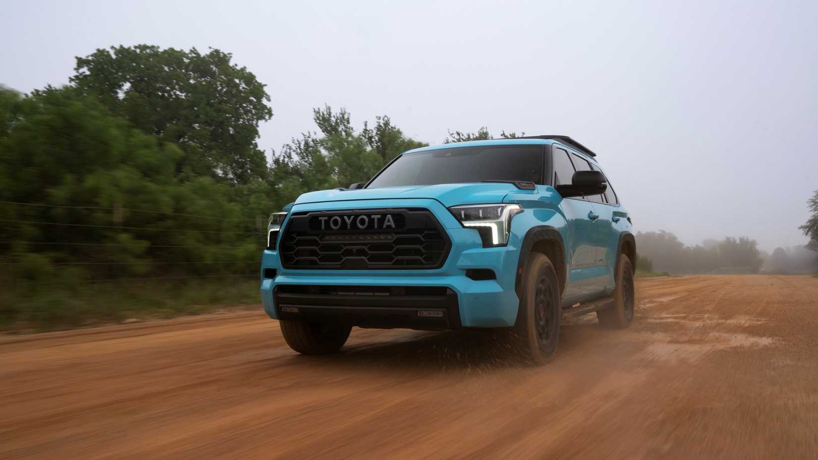 2026 Toyota Sequoia Driving