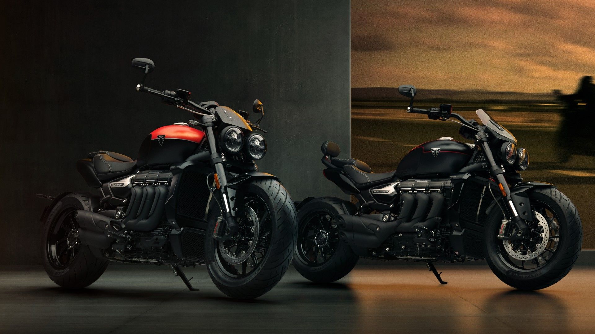 2026 Triumph Rocket 3 Storm Novas Cores