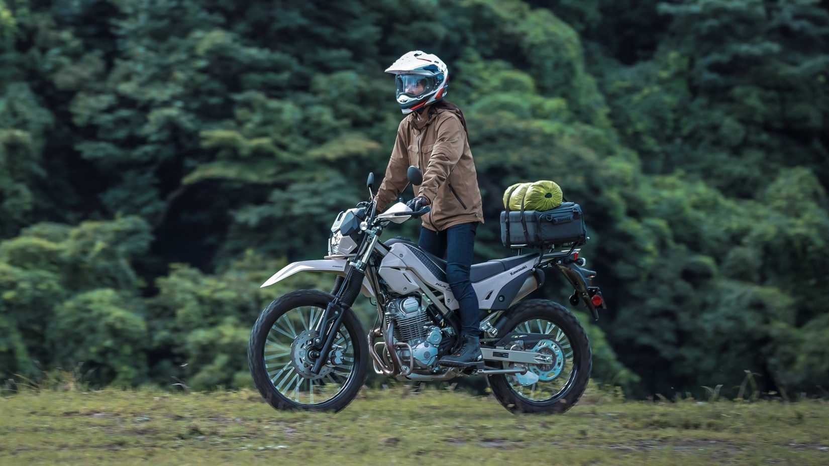 2026 Kawasaki KLX230 Sherpa S off the road hd wallpaper