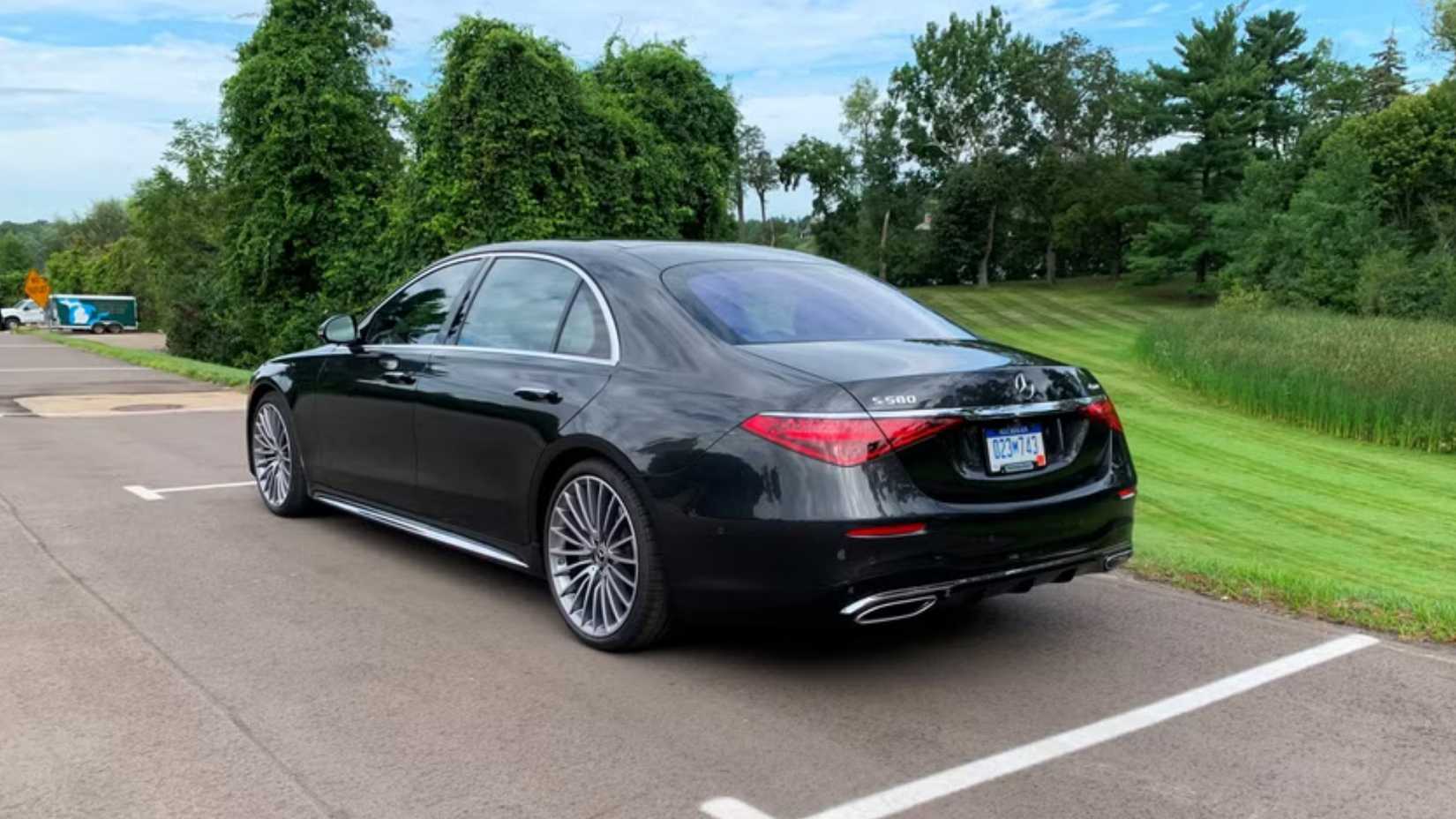 Benz S Class Rear View 2027 Mercedes-Benz S-Class Is Ready To Battle BMW 7-Series