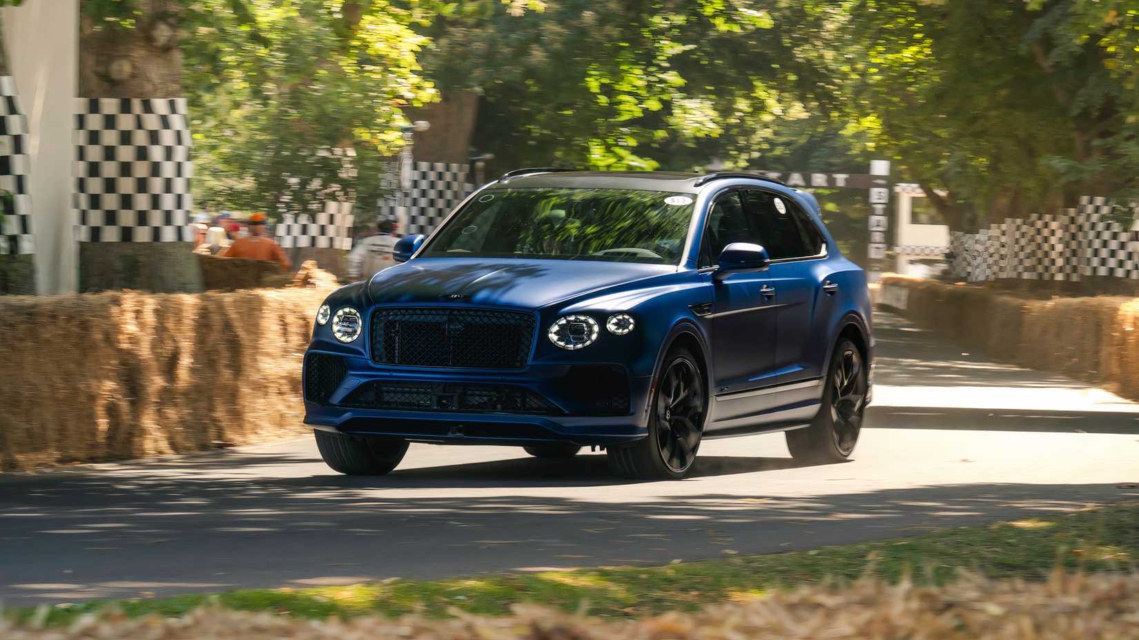 2025 Bentley Bentayga Goodwood Festival Of Speed Hillclimb, Front 3/4 shot