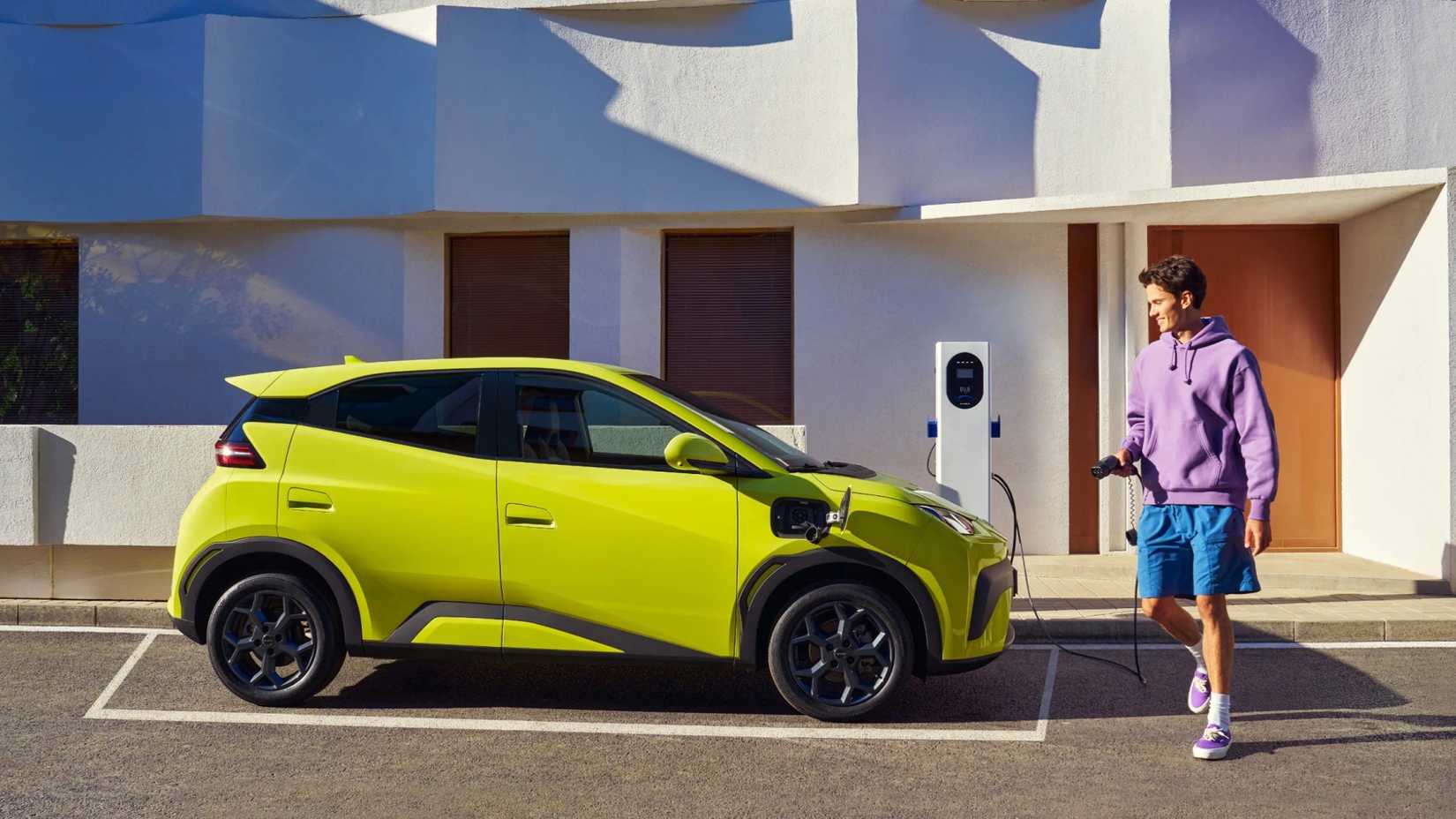 BYD Dolphin Surf Profile Charging
