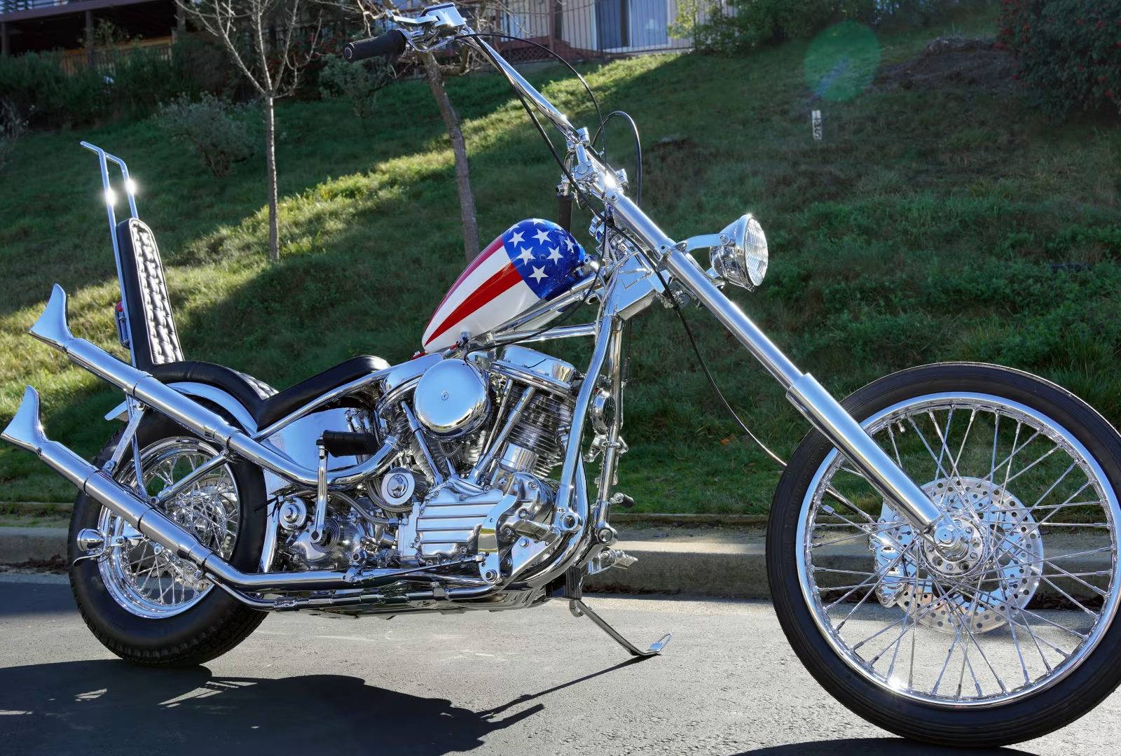 The Coolest 4th Of July-Themed Custom Motorcycle Ever Built