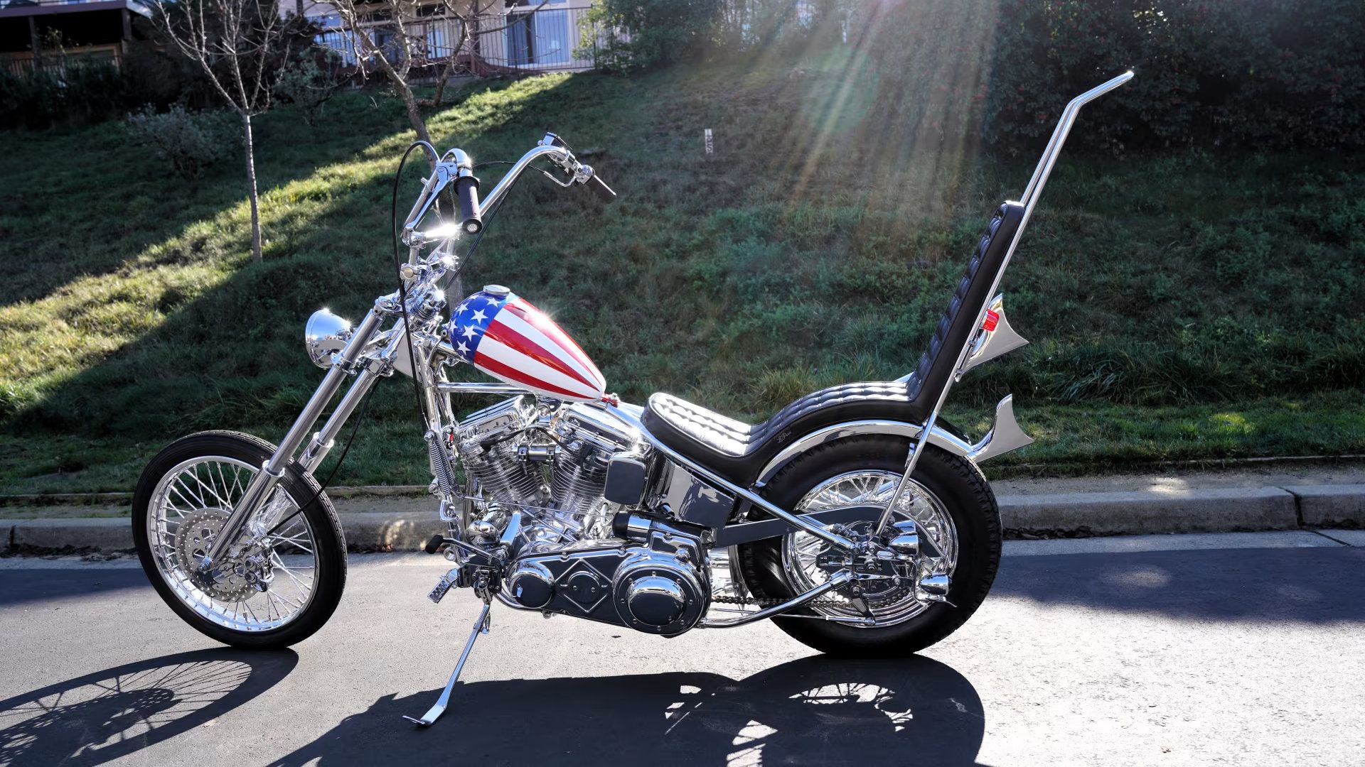 The Coolest 4th Of July-Themed Custom Motorcycle Ever Built