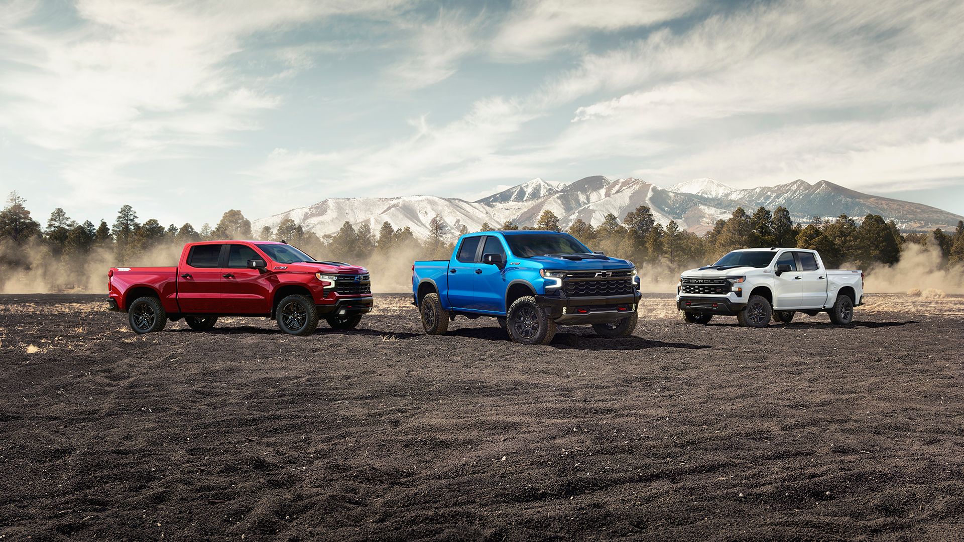 chevrolet silverado group shot