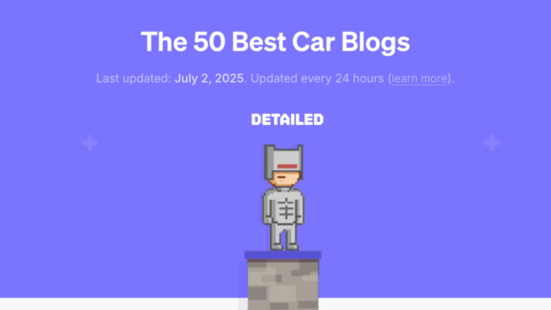 Detailed: The 50 best car blogs