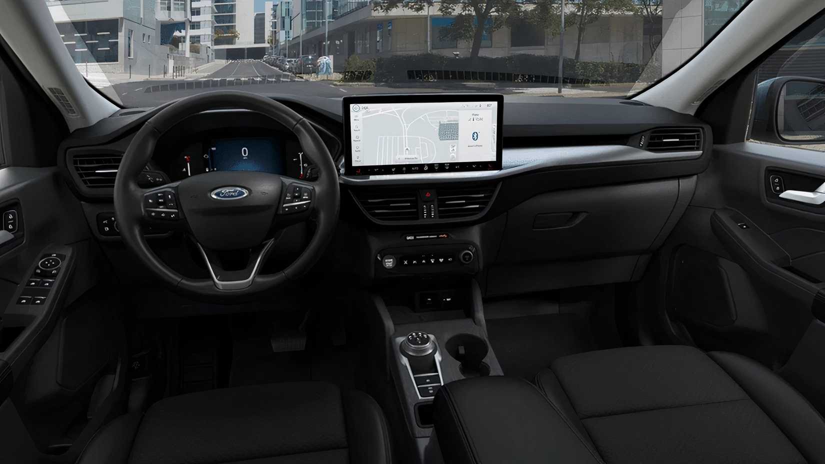 Interior do Ford Escape PHEV