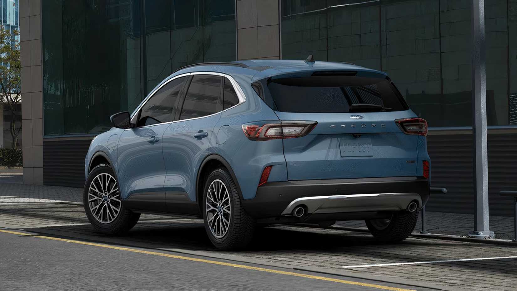 Ford Escape PHEV rear-quarter