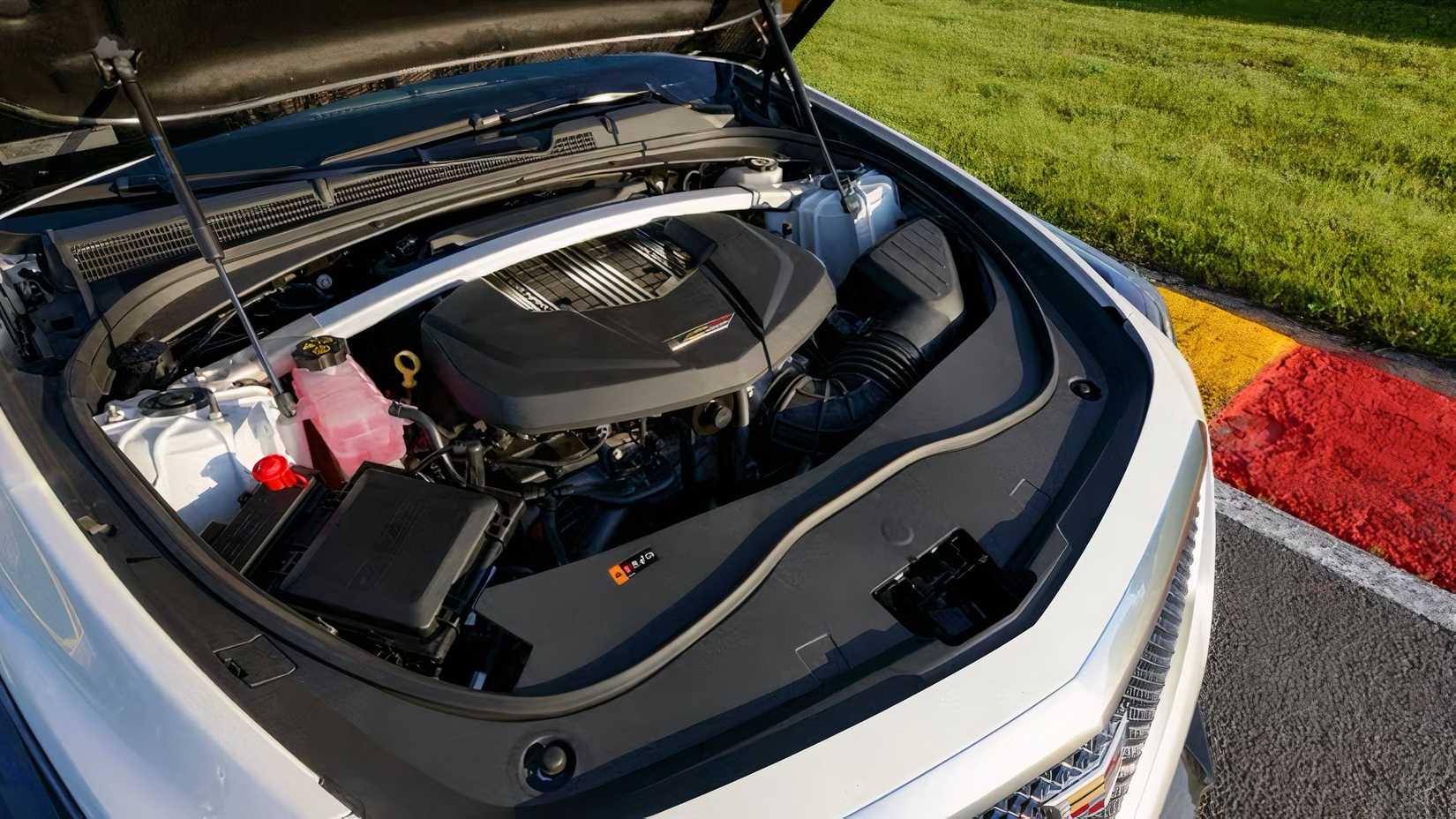2019 Cadillac CTS-V engine bay