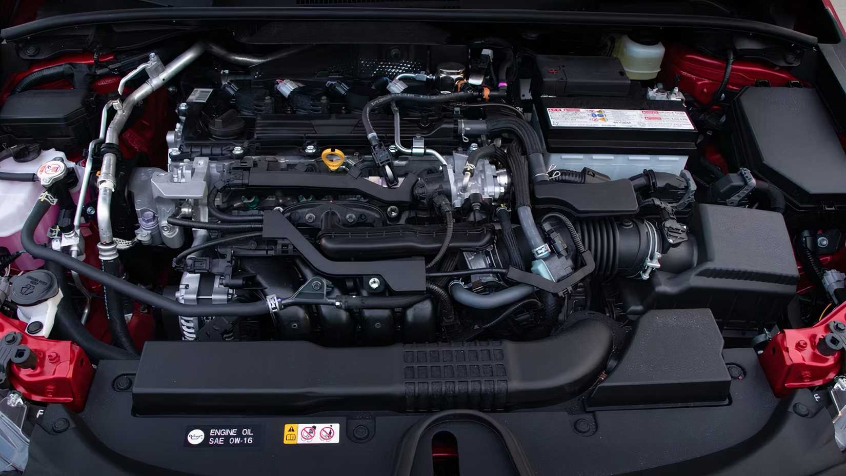 2025 Toyota Corolla Hatchback engine bay