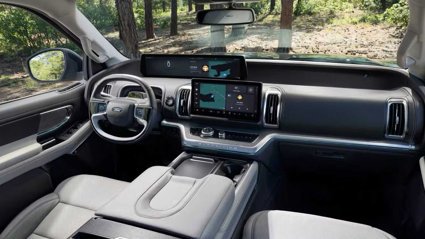 2025 Ford Expedition interior showing front cabin