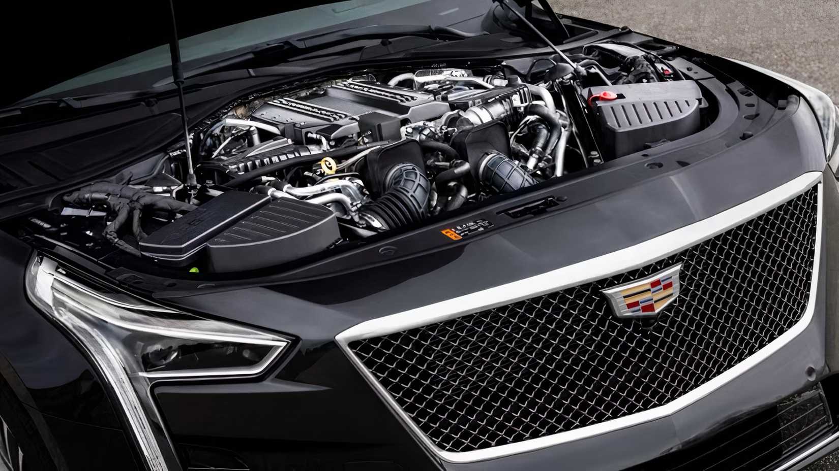 2019 Cadillac CT6-V engine bay