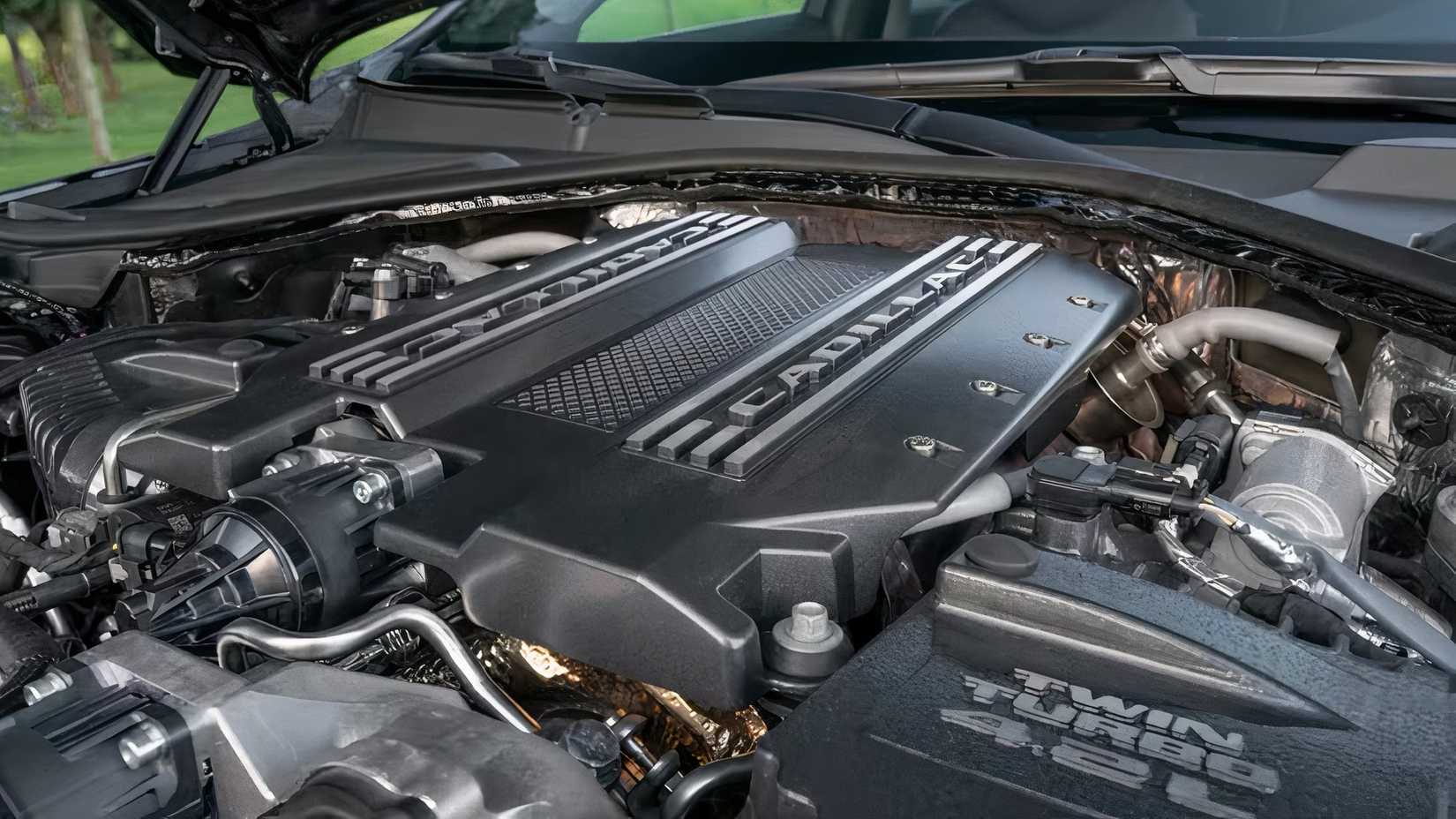 Compartimento do motor Cadillac CT6-V 2019