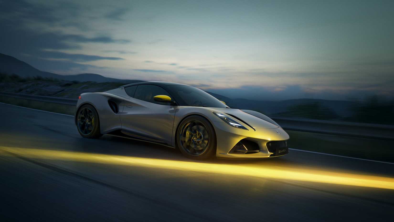 Lotus Emira Turbo SE, front 3/4 / side profile