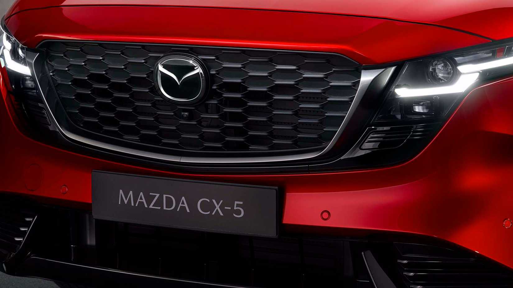 Front grille of the 2026 Mazda CX-5
