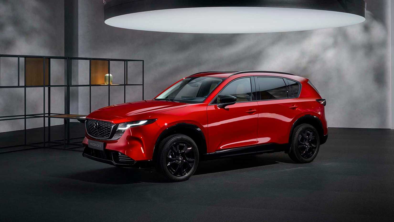 Front 3/4 view of the 2026 Mazda CX-5