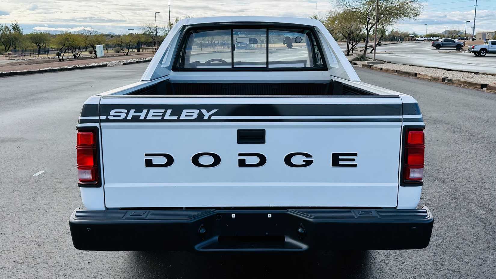 Rear view of 1989 Dodge Shelby Dakota