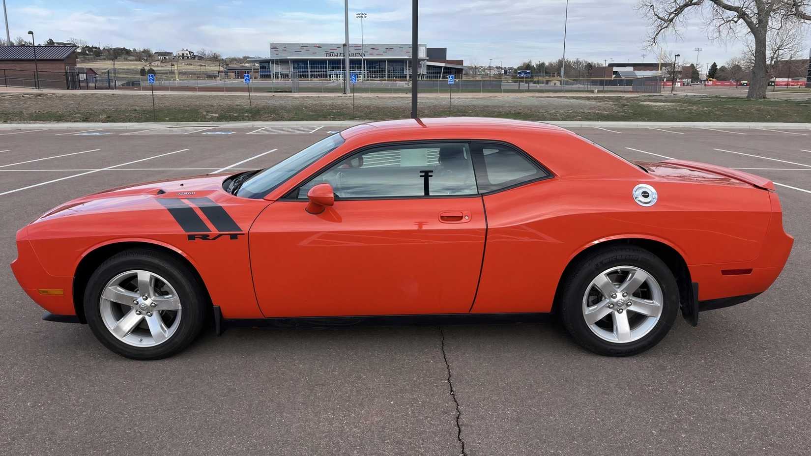 Side view of 2009 Dodge Challenger R/T