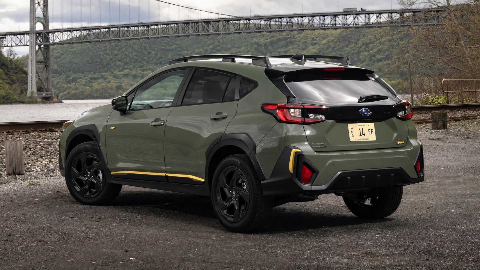 2024 Subaru Crosstrek Sport rear 3/4