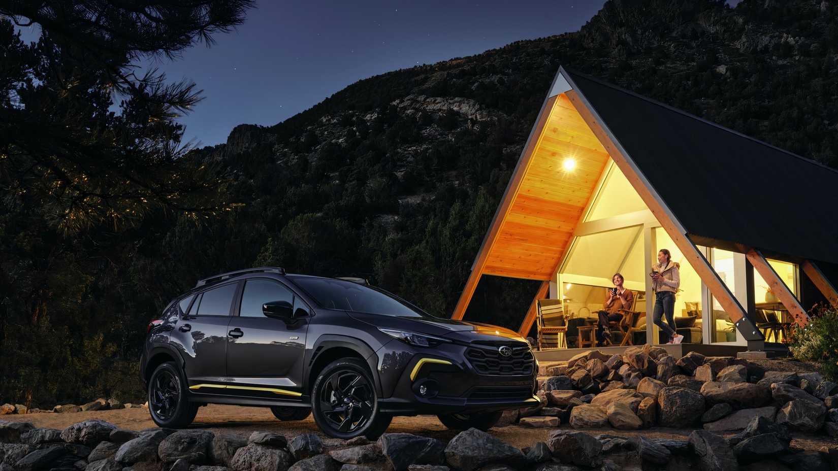 2024 Subaru Crosstrek Sport front 3/4