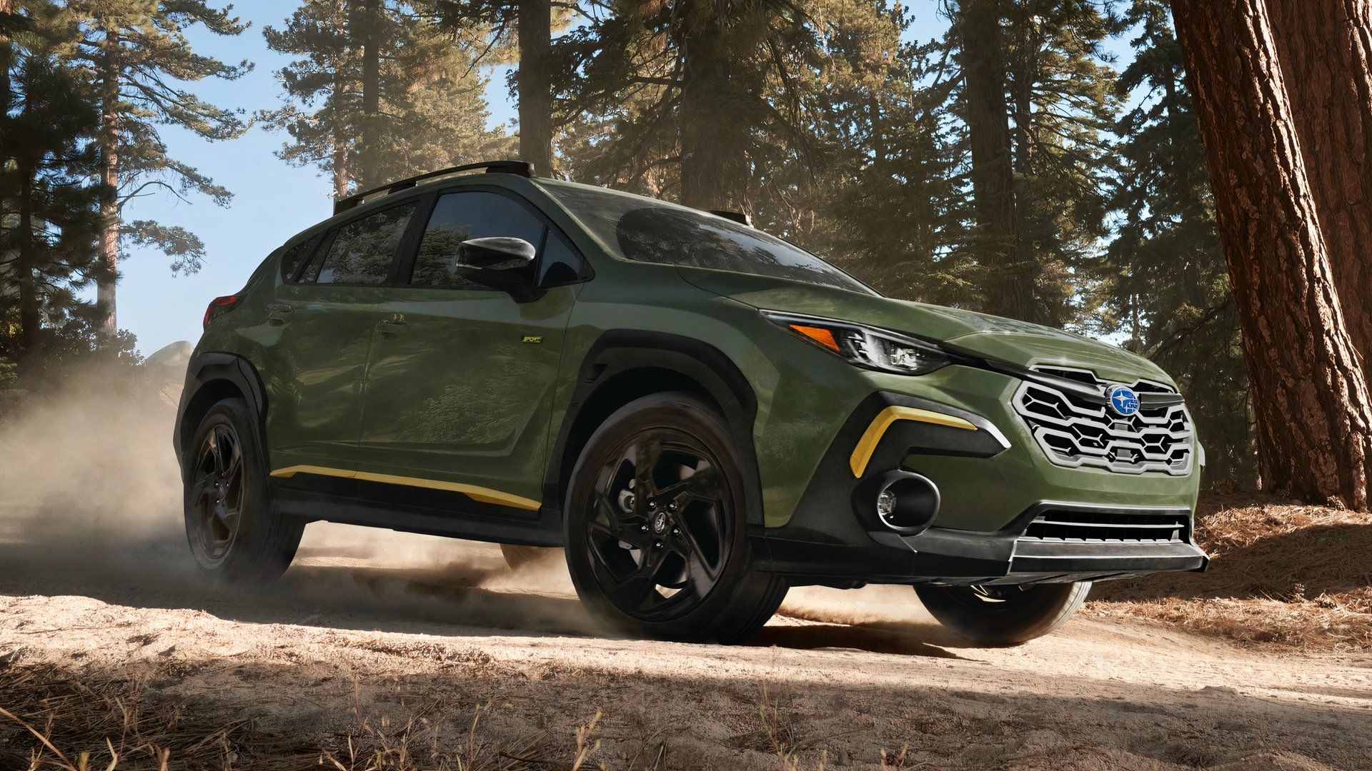 3/4 side view of 2024 Subaru Crosstrek Sport