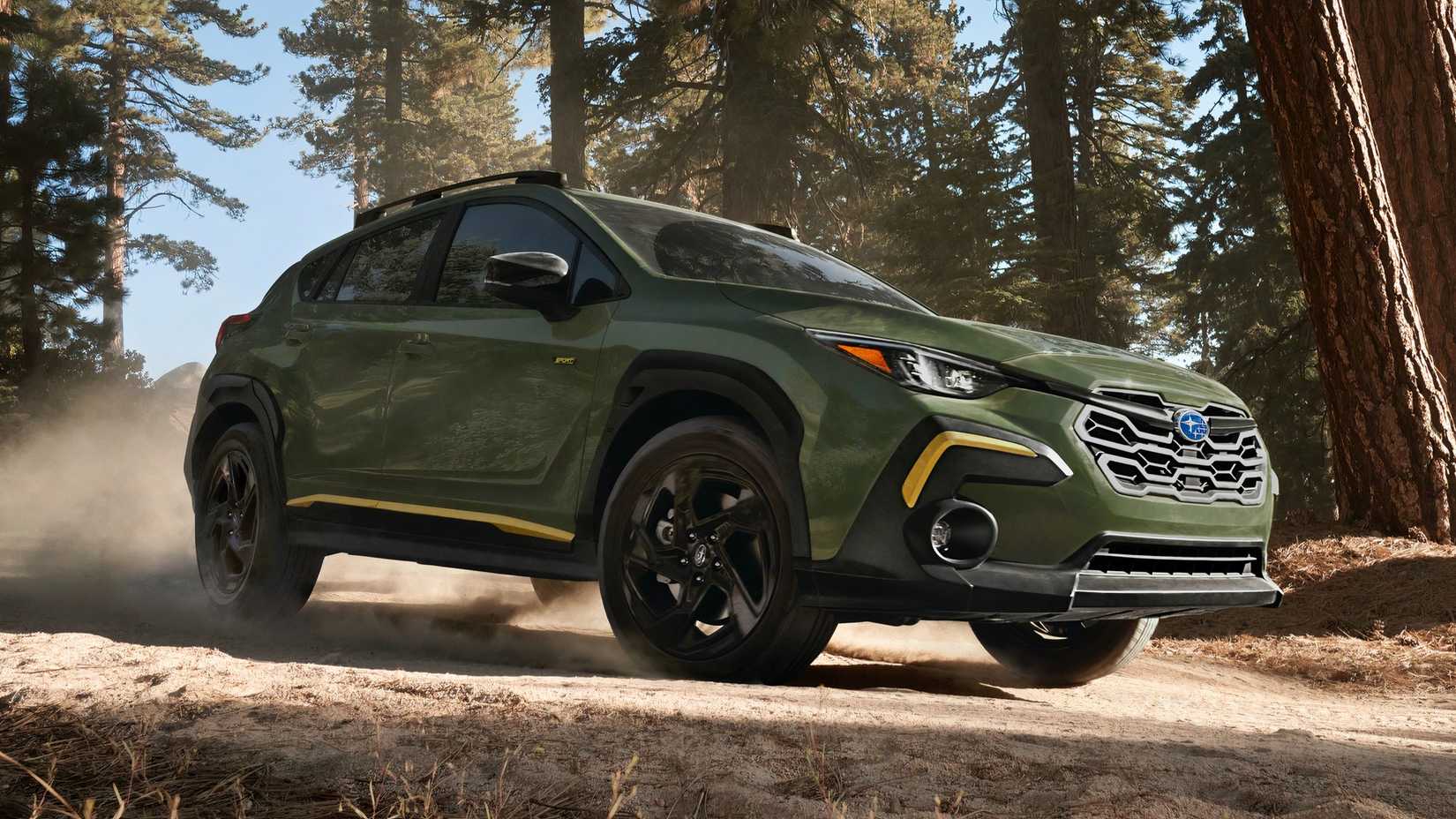 2024 Subaru Crosstrek Sport front 3/4