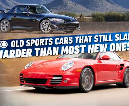 Carros esportivos antigos que ainda batem com mais força do que a maioria dos novos