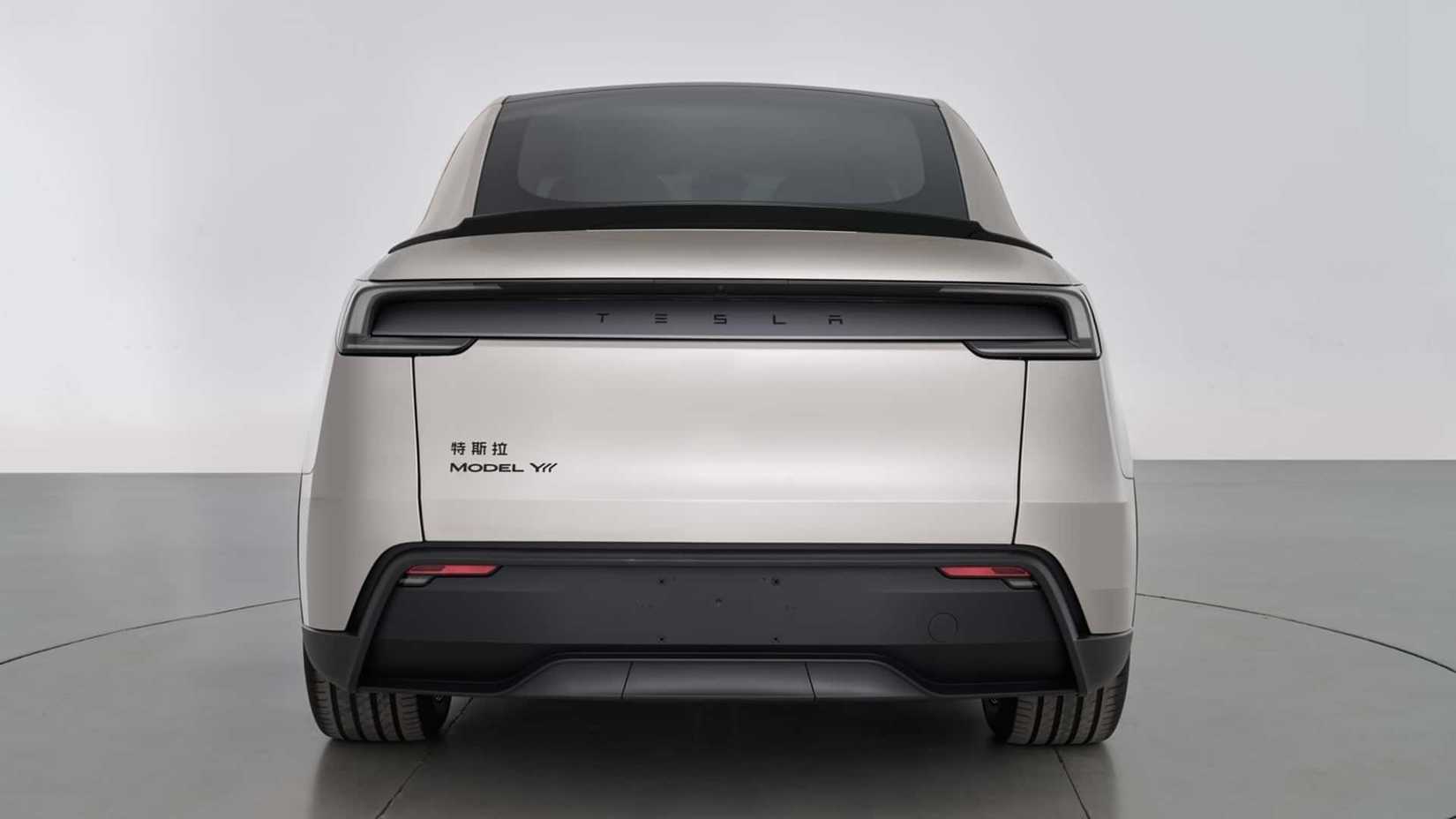 Tesla modelo YL traseiro