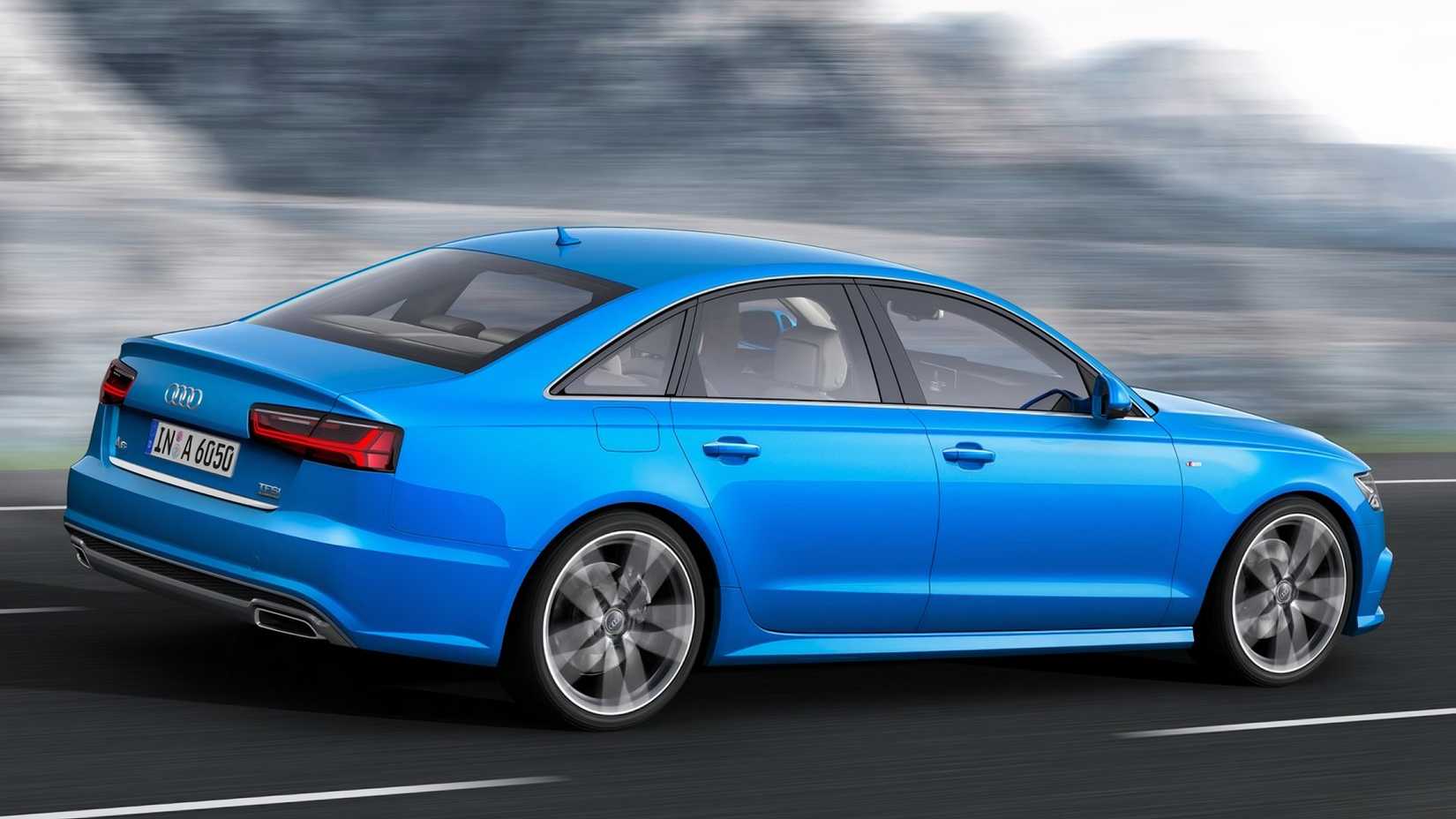 2015 Audi A6, rear 3/4
