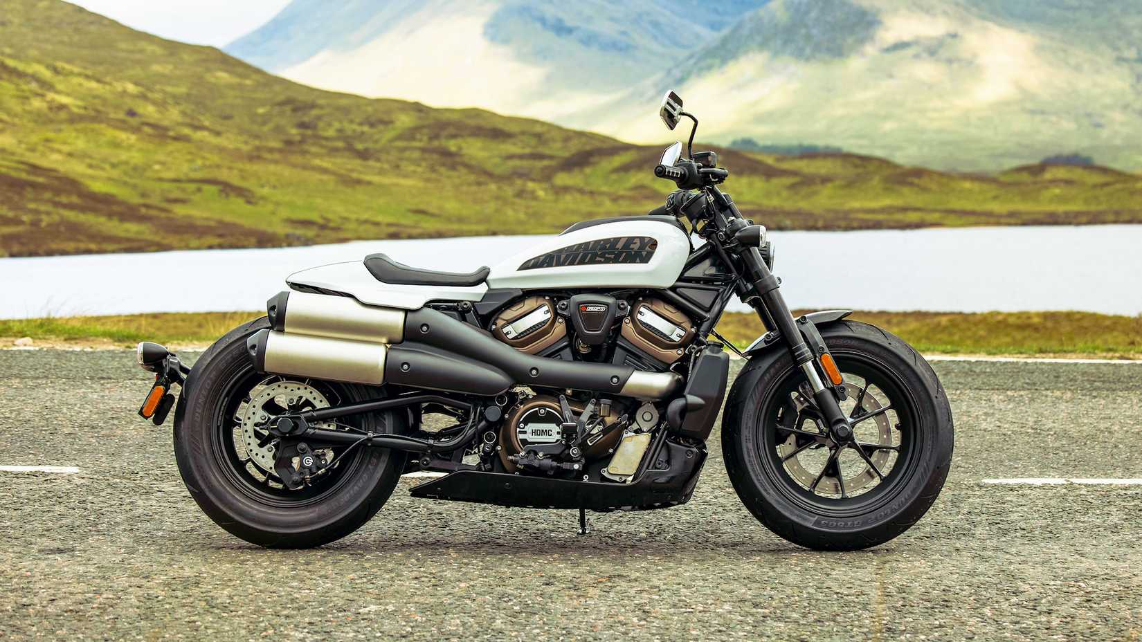 2021 Harley-Davidson Sportster S static profile shot