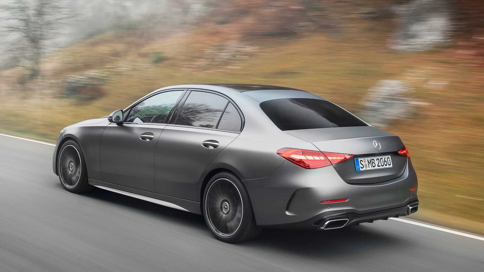 2025 Mercedes-Benz C-Class sedan rear