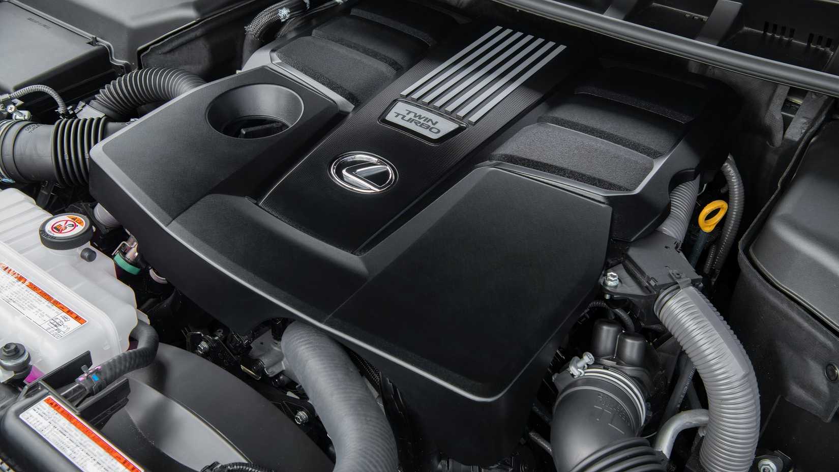 2025 Lexus LX 600 F SPORT engine bay