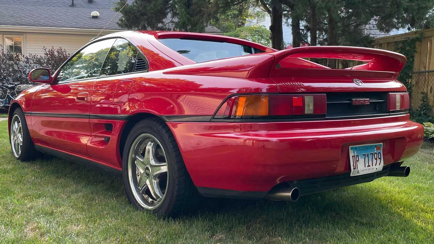 1993 Toyota MR2, traseira 3/4