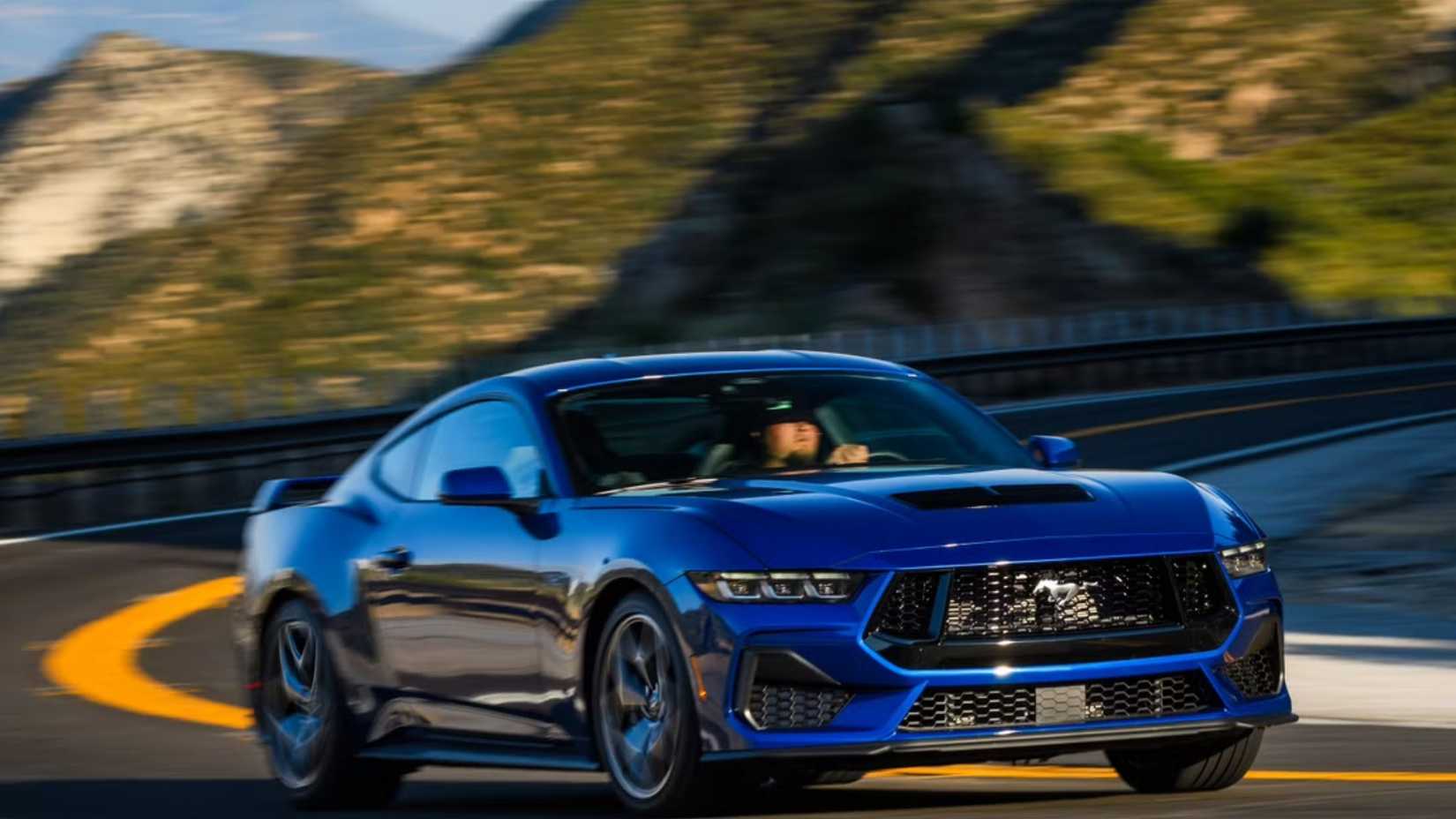 2025 Ford Mustang GT driving