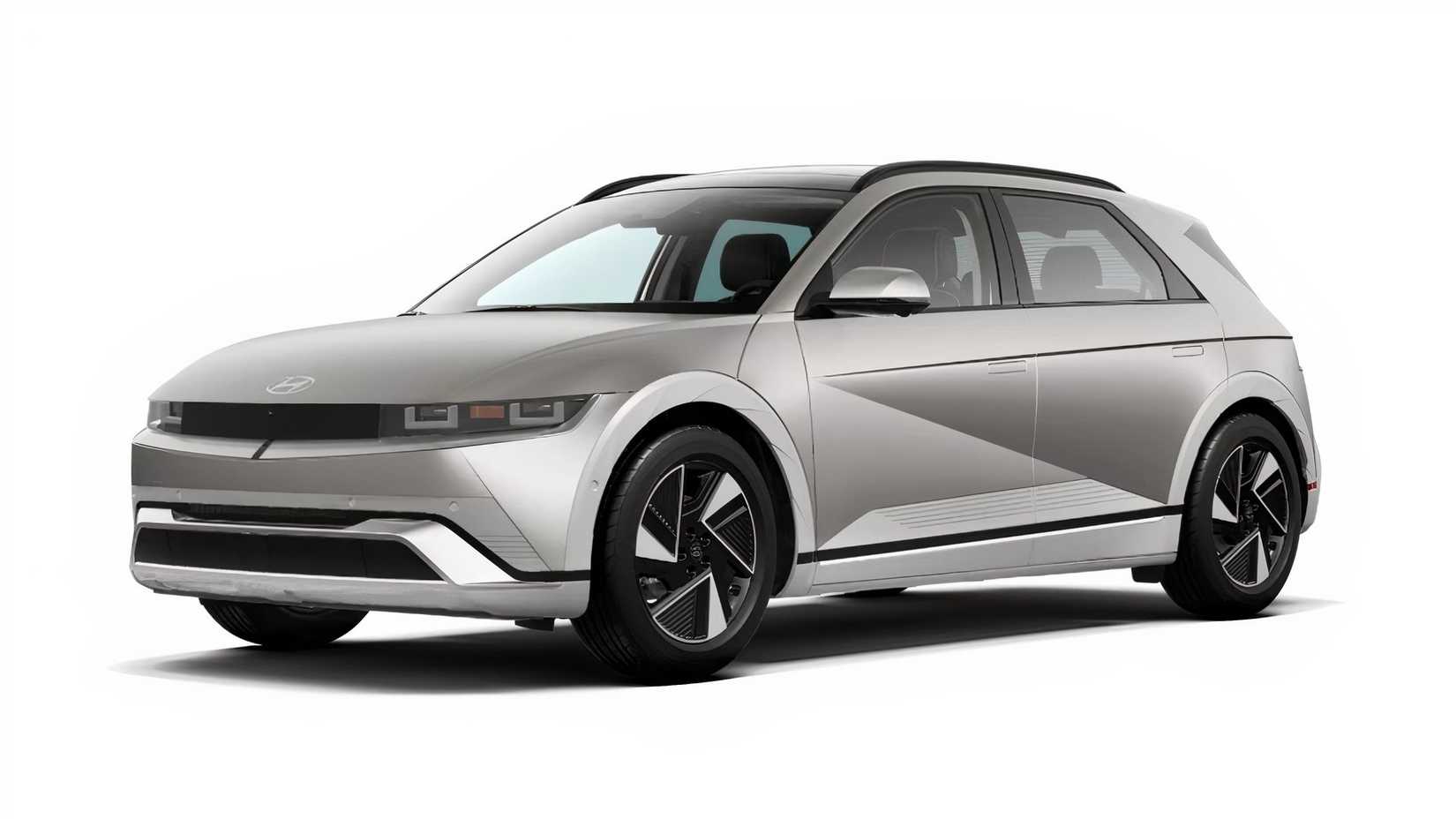 Hyundai Ioniq 5 Limited Silver front-quarter