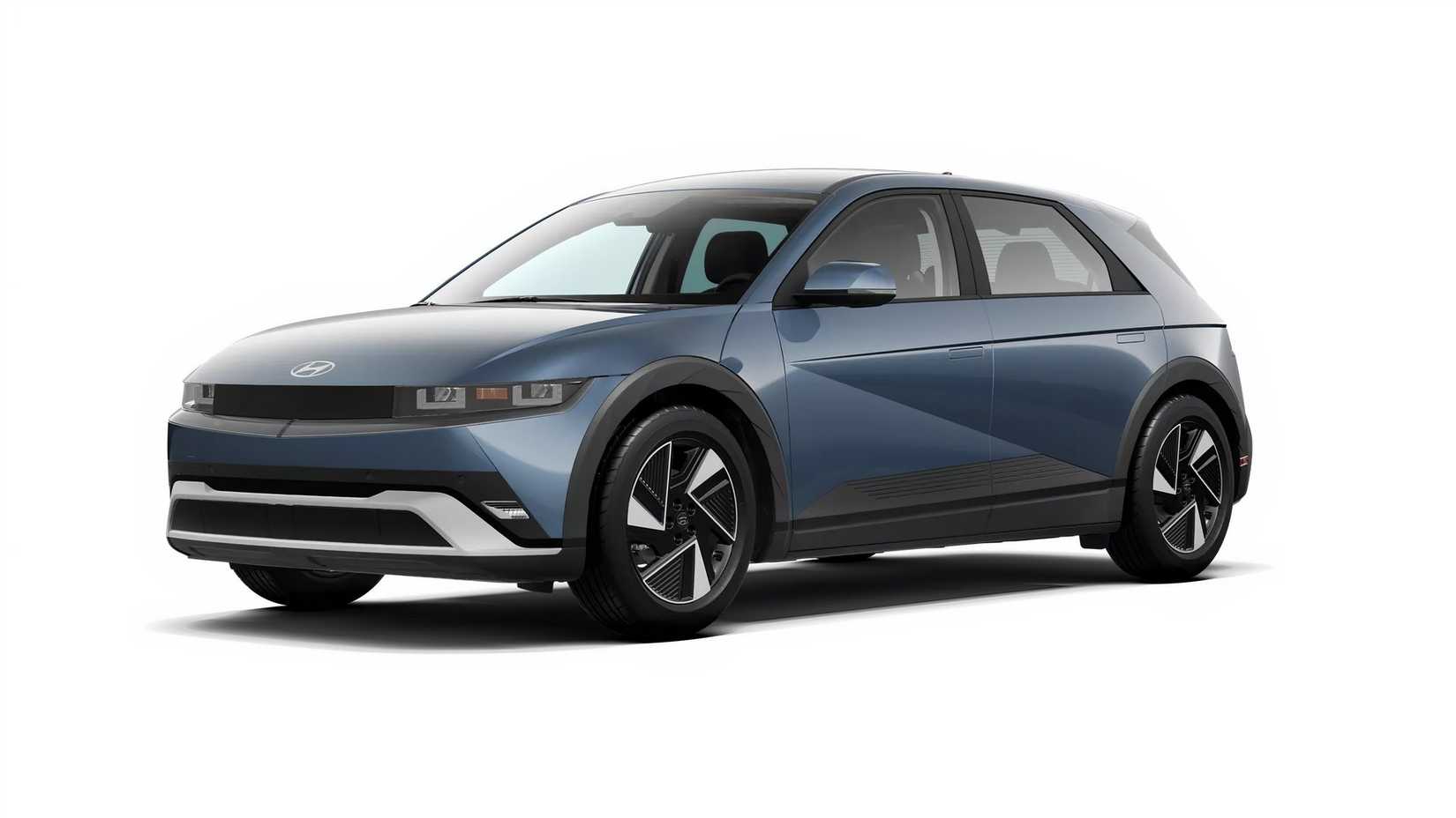 Hyundai Ioniq 5 SE Lucid Blue front-quarter