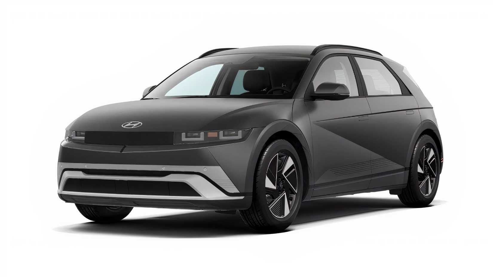 Hyundai Ioniq 5 SEL Black front-quarter