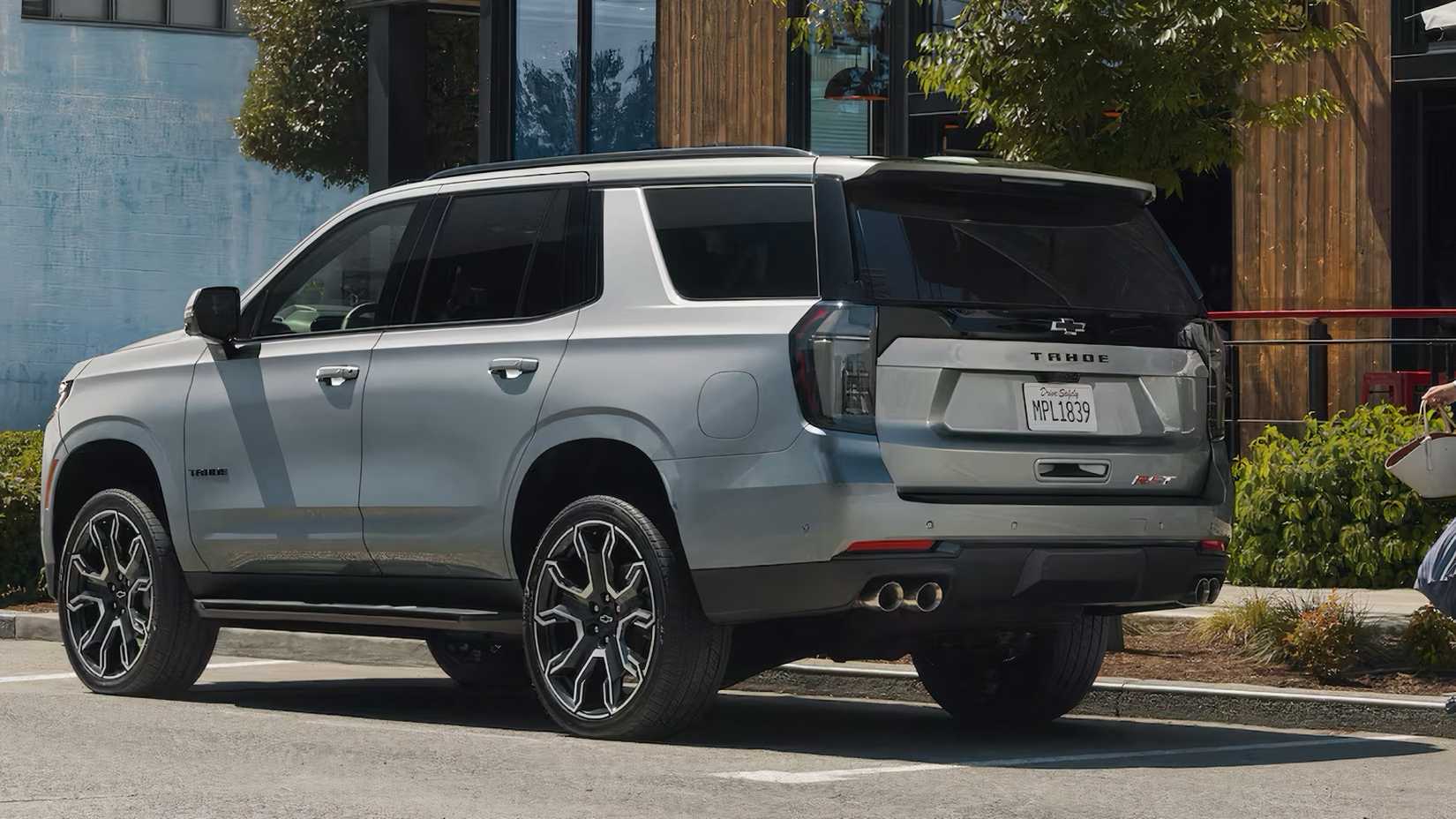 2025 Chevrolet Tahoe parked on street