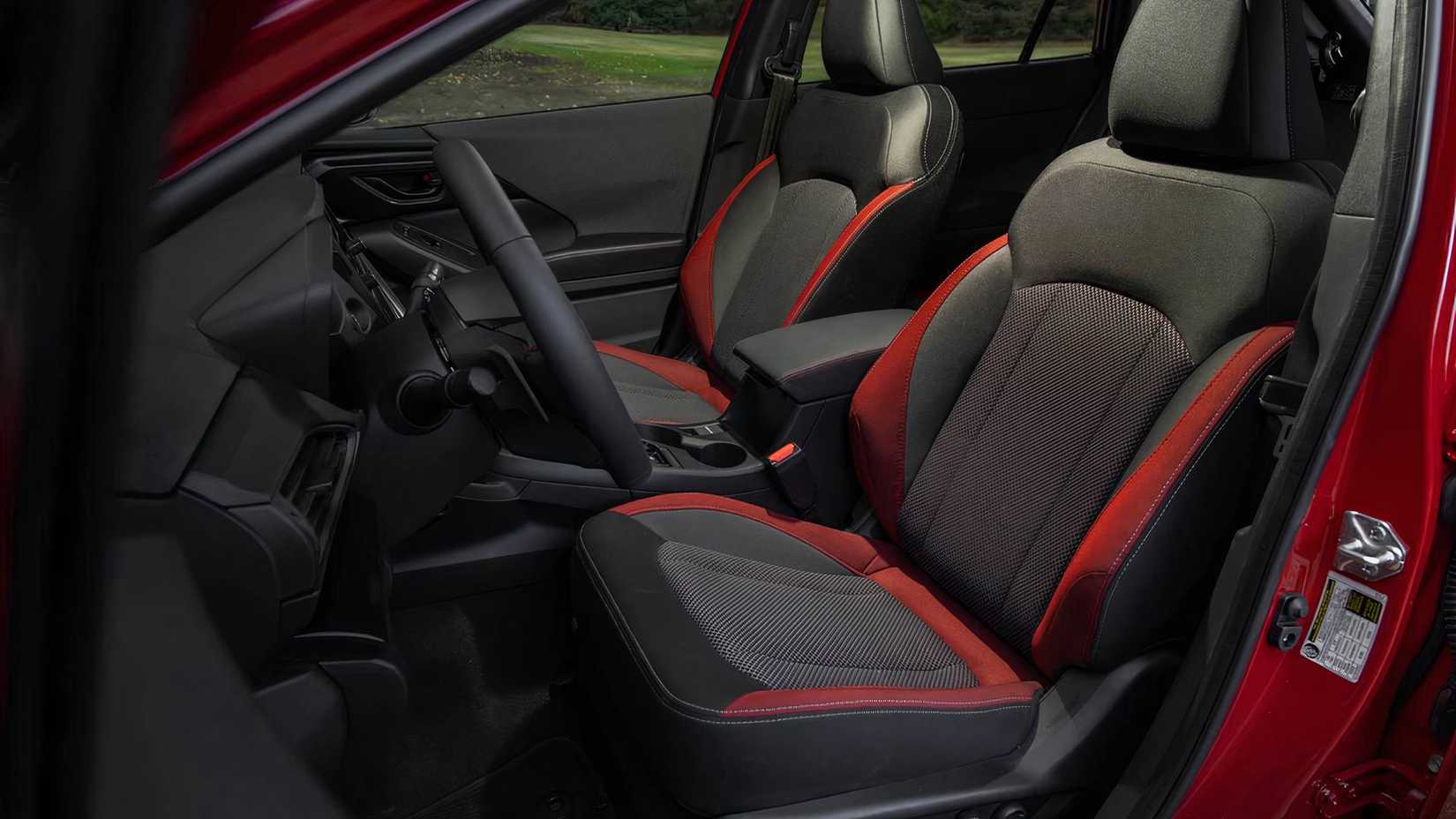 2026 Subaru Impreza RS interior showing front cabin