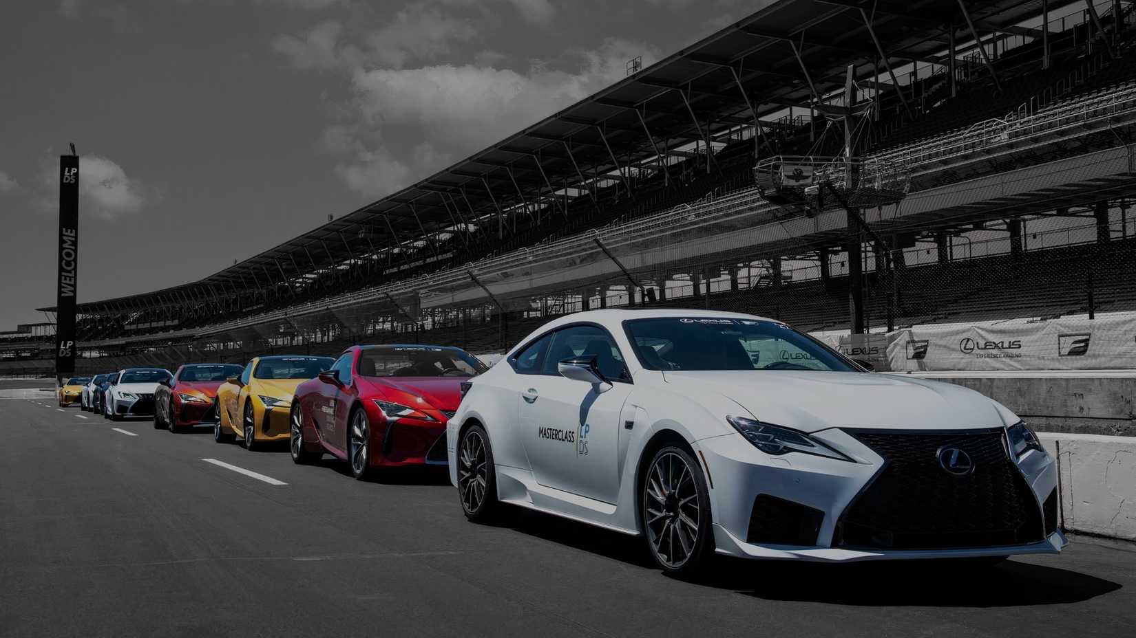 Lexus Performance Driving School Lexus lineup