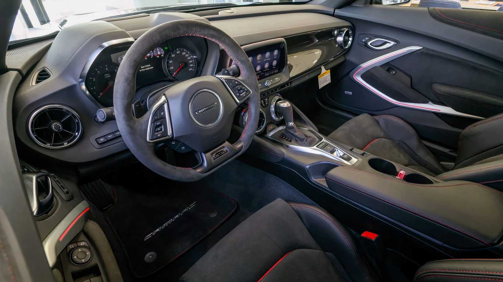 2024 Chevrolet Camaro ZL1 Collector Edition interior showing front cabin
