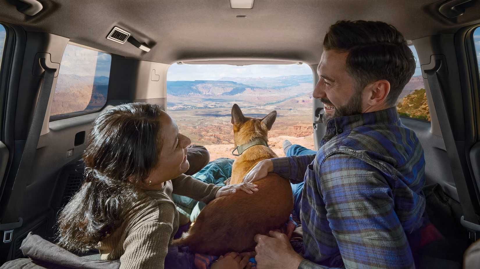 2025 Toyota Land Cruiser interior view