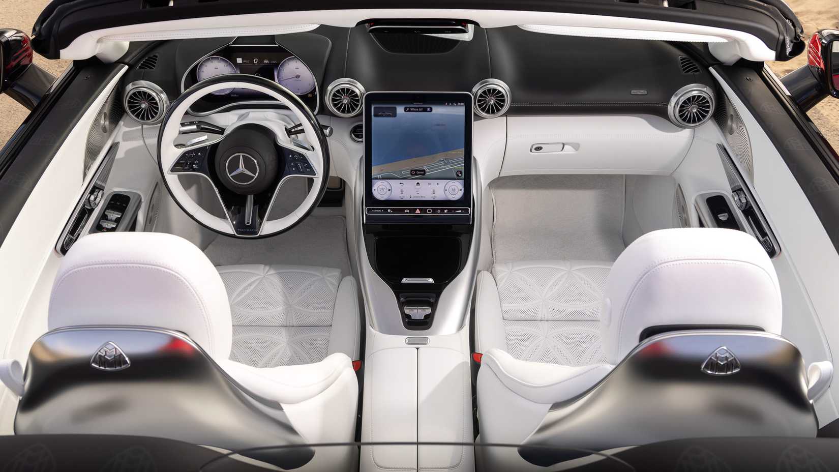 Frente interior Mercedes-Maybach SL 680 Monogram Series