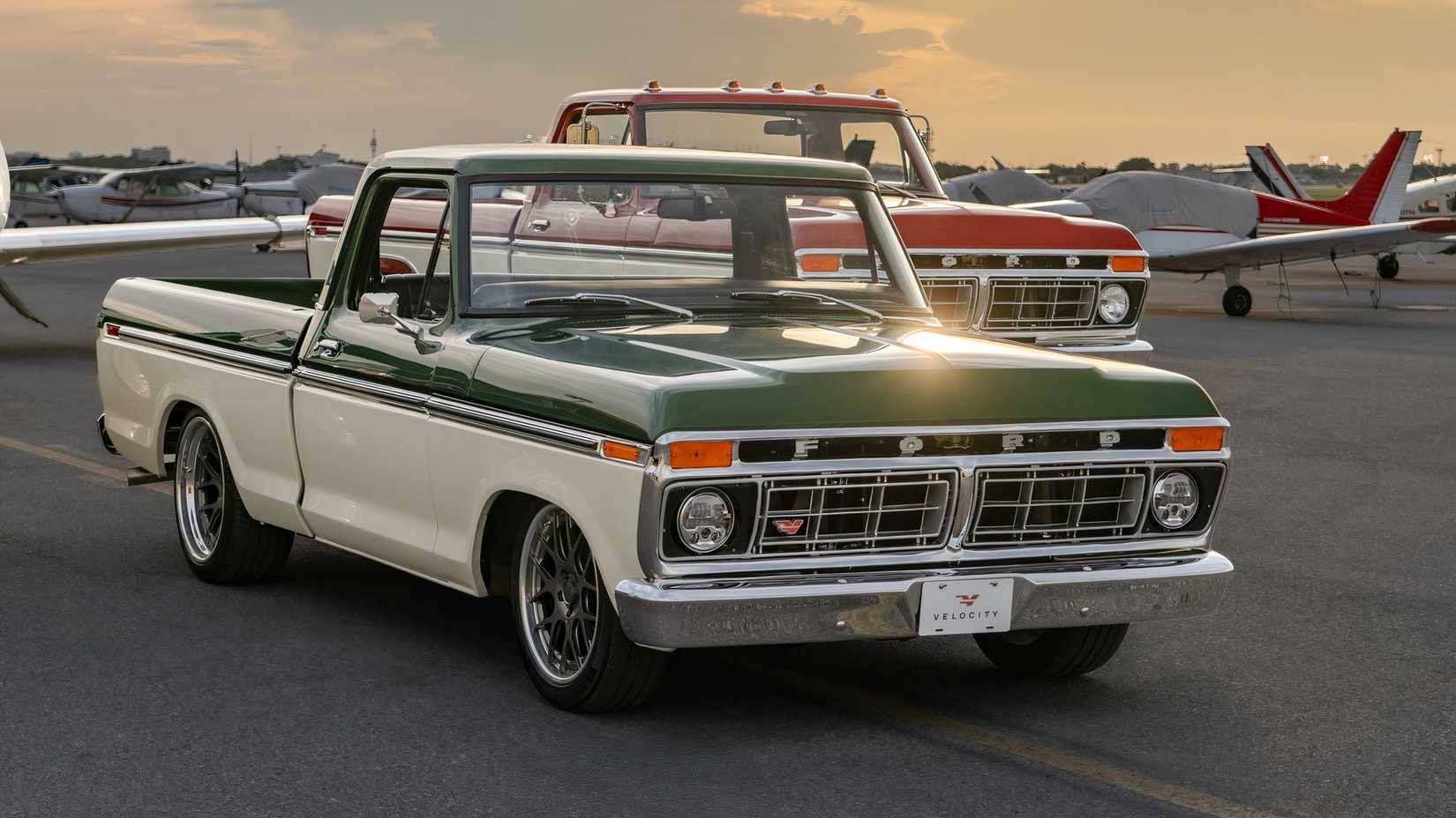 Velocity Introduces Modernized 1973–79 Ford “Dentside” F-Series With ...